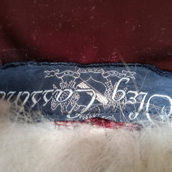 Oleg Cassini Brown Fur Coat - Picture 3 of 3